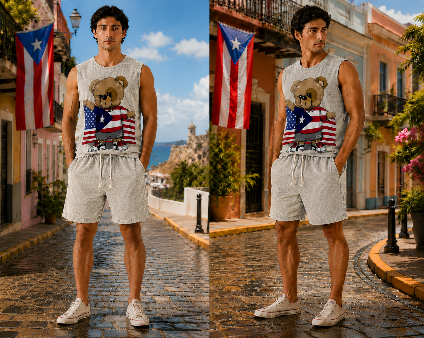Puerto Rican Pride Bear