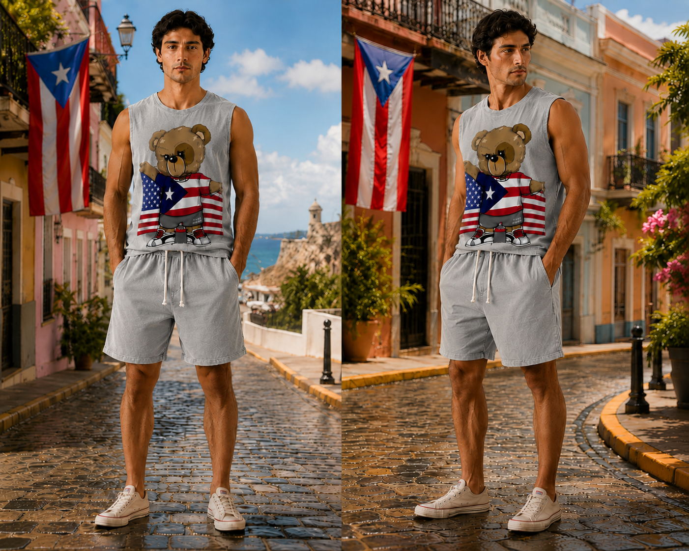 Puerto Rican Pride Bear