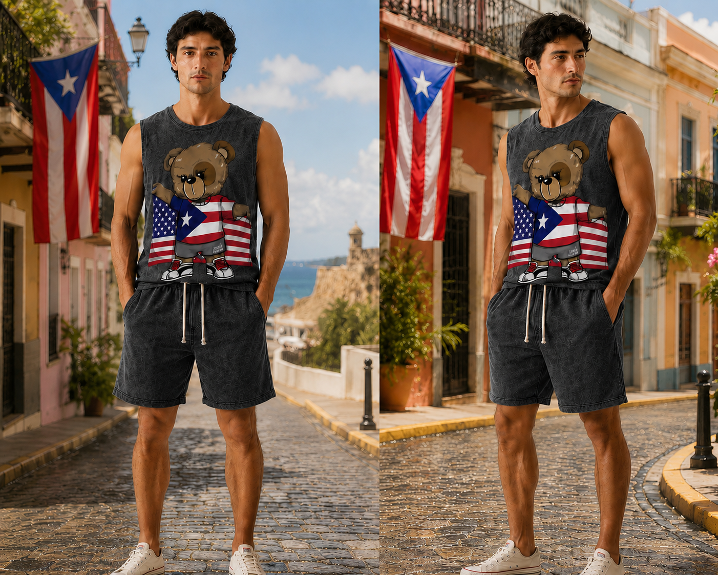 Puerto Rican Pride Bear