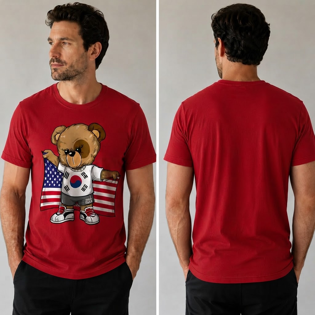 Taeguk Bear Shirt