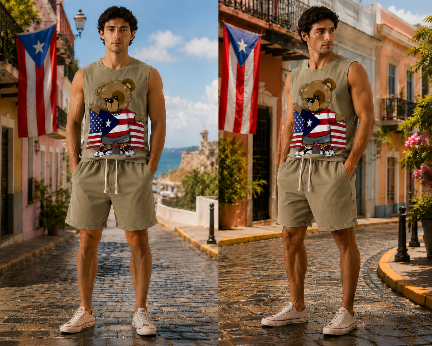 Puerto Rican Pride Bear