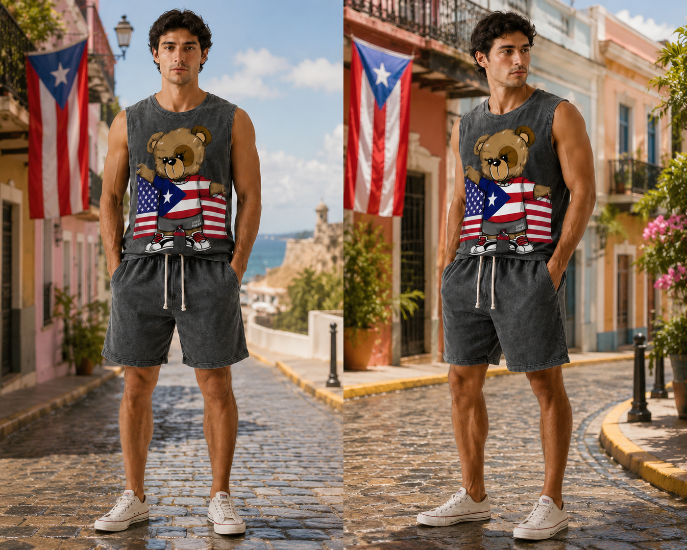 Puerto Rican Pride Bear